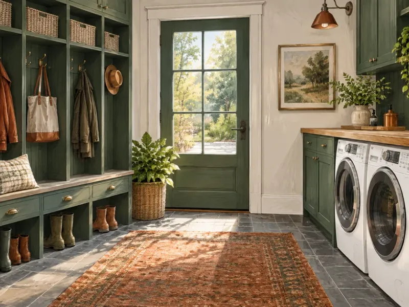 12 Mudroom Laundry Room Ideas for Busy Families