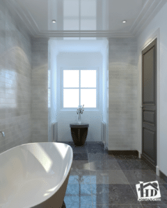 Art deco bathroom remodeling