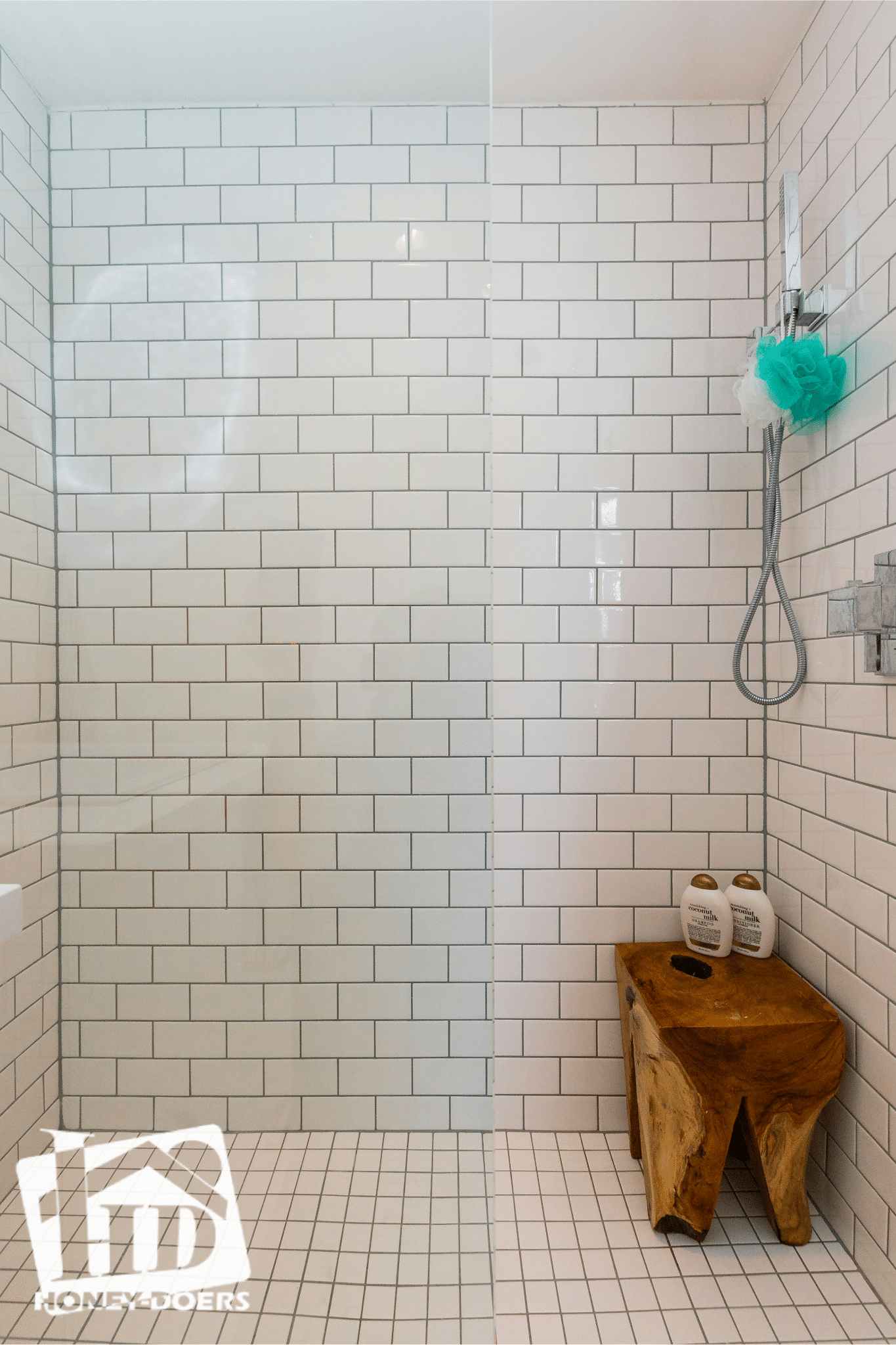 Tiled bathroom remodel