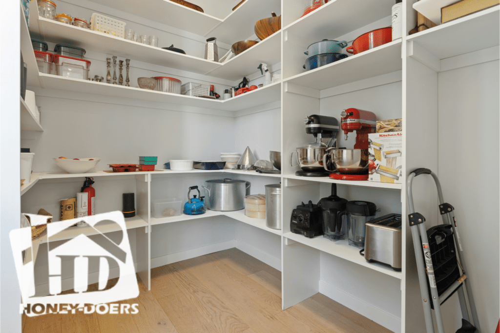 kitchen pantry shelving